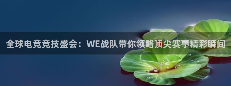 178直播体育赛事：全球电竞竞技盛会：WE战队带你领略顶尖赛事精彩瞬间