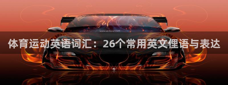 3377体育app属不属于病毒应用：体育运动英语词汇：26个